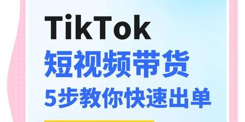 TikTok带货实战指南：2025年提升转化率的5步秘诀