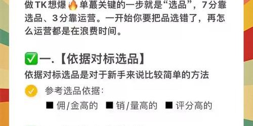 对比分析：亚马逊选品与TikTok带货实战指南